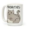 Cat Priorities Coffee Mug