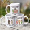 Catpuccino Good Morning Human Servant Fluffy Cats Personalized Mug