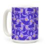 Cats And Candy Corn Pattern Coffee Mug