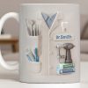 Celebrate A Beautiful Smile Every Day With Our Custom Dentist Mug - Personalized Custom Coffee Mug - DOC075_MG