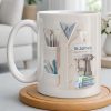 Celebrate A Beautiful Smile Every Day With Our Custom Dentist Mug - Personalized Custom Coffee Mug - DOC075_MG