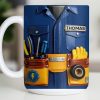Celebrate Craftsmanship With Tool Belt Design - Personalized Custom Coffee Mug - JBS093_MG
