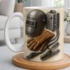 Celebrate Craftsmanship With Welding Tools Design - Personalized Custom Coffee Mug - JBS113_MG