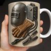 Celebrate Craftsmanship With Welding Tools Design - Personalized Custom Coffee Mug - JBS113_MG