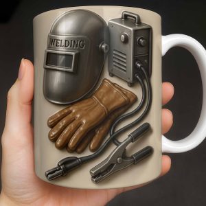 Celebrate Craftsmanship With Welding Tools Design - Personalized Custom Coffee Mug - JBS113_MG