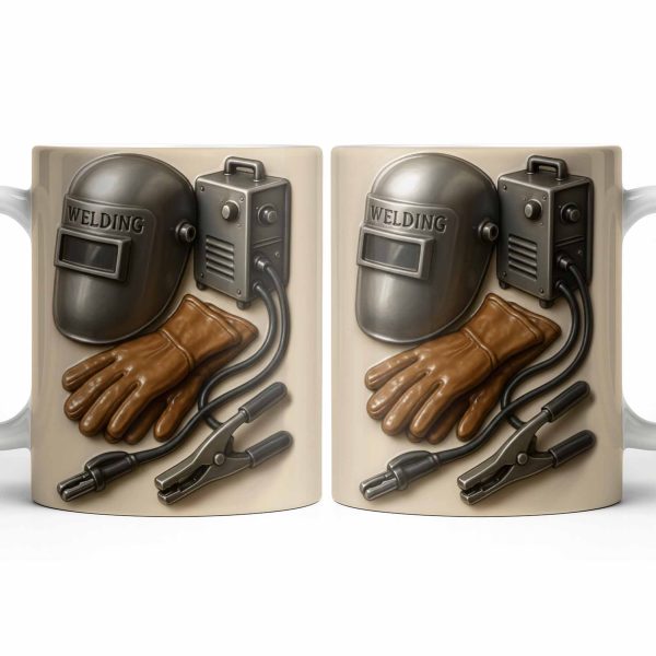 Celebrate Craftsmanship With Welding Tools Design - Personalized Custom Coffee Mug - JBS113_MG
