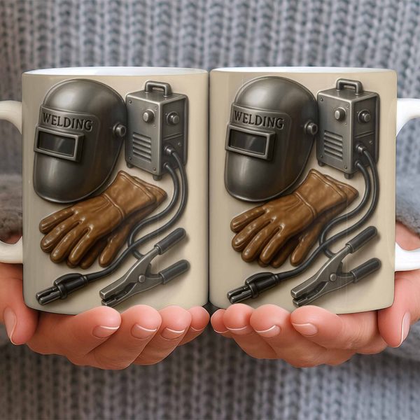 Celebrate Craftsmanship With Welding Tools Design - Personalized Custom Coffee Mug - JBS113_MG