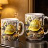 Celebrate Creativity And Passion For Construction With Iconic Scenes - Personalized Custom Coffee Mug - JBS114_MG