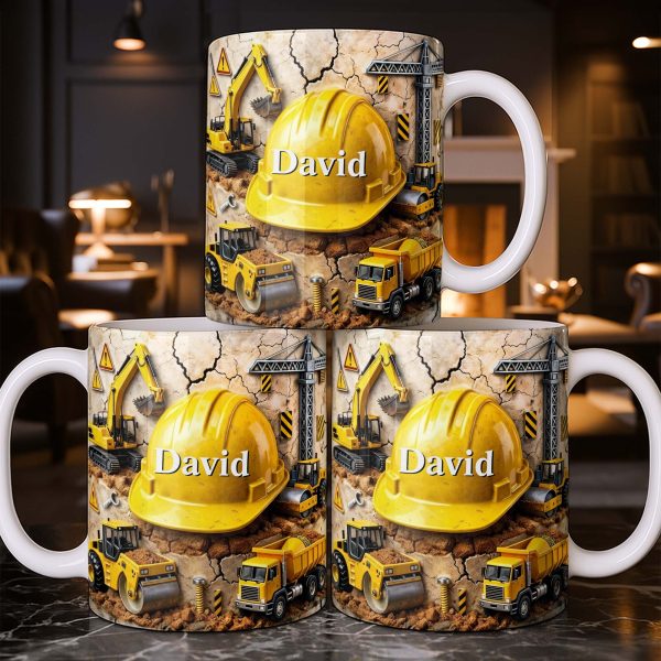 Celebrate Creativity And Passion For Construction With Iconic Scenes - Personalized Custom Coffee Mug - JBS114_MG
