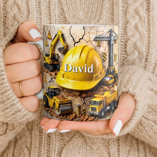 Celebrate Creativity And Passion For Construction With Iconic Scenes - Personalized Custom Coffee Mug - JBS114_MG