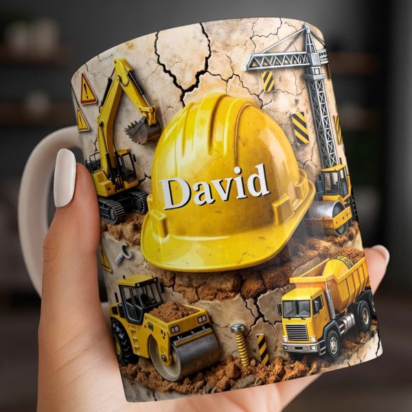 Celebrate Creativity And Passion For Construction With Iconic Scenes - Personalized Custom Coffee Mug - JBS114_MG