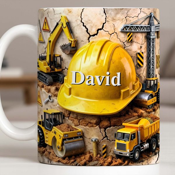 Celebrate Creativity And Passion For Construction With Iconic Scenes - Personalized Custom Coffee Mug - JBS114_MG