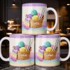 Celebrate Creativity with Vibrant Yarn Balls and Crochet - Personalized Custom Coffee Mug - HOB032_MG