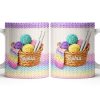 Celebrate Creativity with Vibrant Yarn Balls and Crochet - Personalized Custom Coffee Mug - HOB032_MG