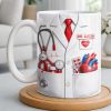 Celebrate Dedication And Care With Custom Doctor Themed Mug - Personalized Custom Coffee Mug - DOC084_MG