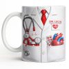 Celebrate Dedication And Care With Custom Doctor Themed Mug - Personalized Custom Coffee Mug - DOC084_MG