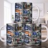 Celebrate Everyday Heroes With EMS Tools And Ambulance - Personalized Custom Coffee Mug - JBS122_MG