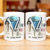Celebrate Everyday Heroes With Medical Professional Gifts, Stethoscope And Mask - Personalized Custom Coffee Mug - GRAD040_MG