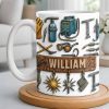 Celebrate Experience And Craftsmanship With Tools And Welding Equipment - Personalized Custom Coffee Mug - JBS082_MG