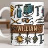 Celebrate Experience And Craftsmanship With Tools And Welding Equipment - Personalized Custom Coffee Mug - JBS082_MG