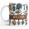 Celebrate Experience And Craftsmanship With Tools And Welding Equipment - Personalized Custom Coffee Mug - JBS082_MG