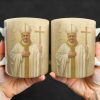 Celebrate Faith and Devotion, Bishop and Cross - Personalized Custom Coffee Mug - FTH084_MG
