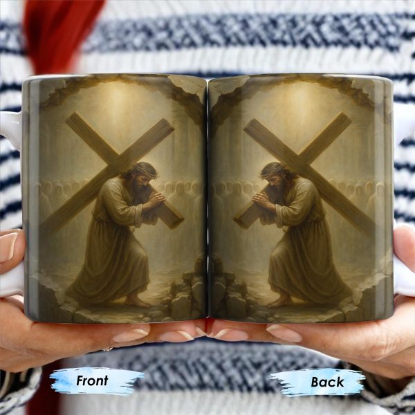 Celebrate Faith And Inspiration With This Beautifully Crafted Mug Featuring A Religious Figure - Personalized Custom Coffee Mug - FTH065_MG