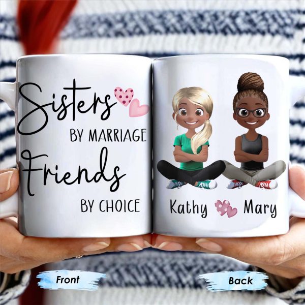 Celebrate Friendship, Customize with Your Names - Personalized Custom Coffee Mug - BST185_MG