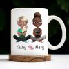 Celebrate Friendship, Customize with Your Names - Personalized Custom Coffee Mug - BST185_MG