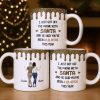 Celebrate Friendship With Stylish Besties Leopard Print - Personalized Custom Coffee Mug - BST508_MG