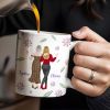 Celebrate Friendship With Stylish Ladies And Flowers - Personalized Custom Coffee Mug - MOM053_MG