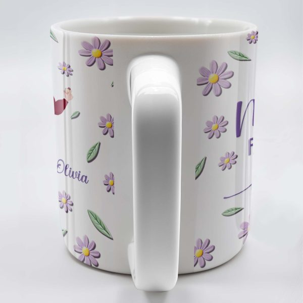 Celebrate Friendship With Stylish Ladies And Flowers - Personalized Custom Coffee Mug - MOM053_MG
