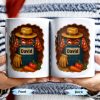 Celebrate Gardening Love With Gardening Tools and Vegetables Design - Personalized Custom Coffee Mug - FAM369_MG