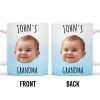 Celebrate Grandmotherhood With A Personalized Smile Mug - Personalized Custom Coffee Mug - KID014_MG