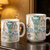 Celebrate Healthcare Professional With Medical Instruments - Personalized Custom Coffee Mug - DOC101_MG