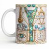 Celebrate Healthcare Professional With Medical Instruments - Personalized Custom Coffee Mug - DOC101_MG