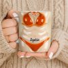 Celebrate Holiday Cheer With A Festive Santa Mug - Personalized Custom Coffee Mug - WIF062_MG