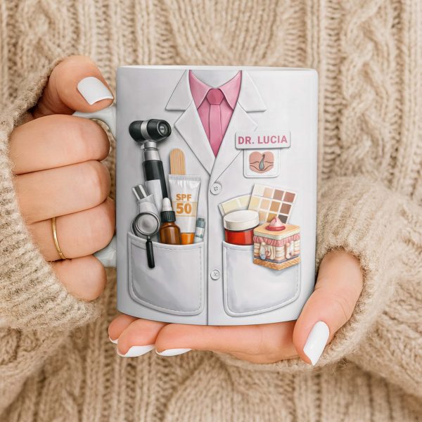 Celebrate Medical Professionals With Essential Medical Tools - Personalized Custom Coffee Mug - DOC099_MG