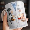 Celebrate Medical Professionals With Essential Medical Tools - Personalized Custom Coffee Mug - DOC099_MG