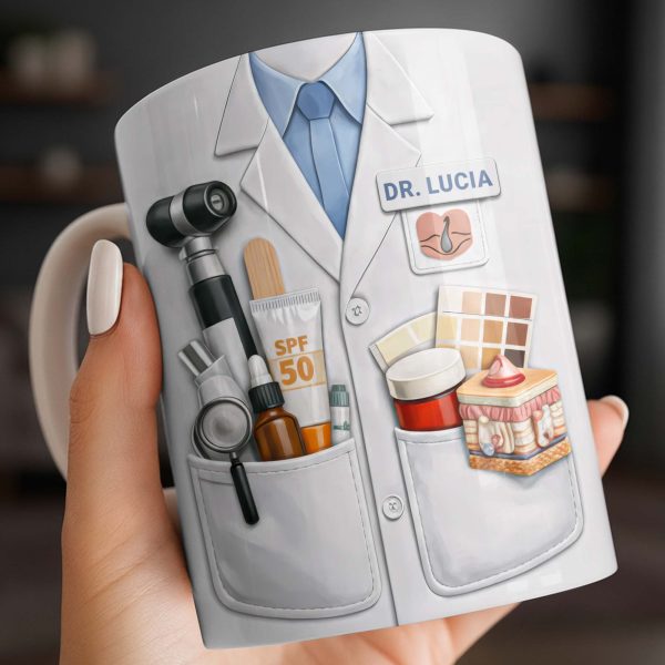 Celebrate Medical Professionals With Essential Medical Tools - Personalized Custom Coffee Mug - DOC099_MG
