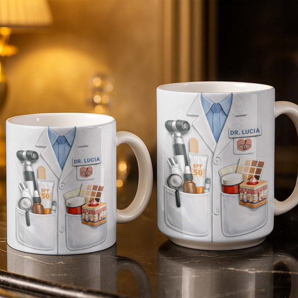 Celebrate Medical Professionals With Essential Medical Tools - Personalized Custom Coffee Mug - DOC099_MG