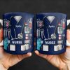 Celebrate Our Everyday Heroes, Nurse-Themed Design - Personalized Custom Coffee Mug - NUR056_MG
