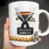 Celebrate Our Navy Heroes With Custom Navy Uniform And Anchor Design - Personalized Custom Coffee Mug - GRAD291_MG