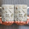 Celebrate Spirituality With Symbols Of Faith Including Cross And Dove - Personalized Custom Coffee Mug - FTH124_MG