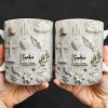 Celebrate Spirituality With Symbols Of Faith Including Cross And Dove - Personalized Custom Coffee Mug - FTH124_MG