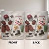 Celebrate Sports With Hockey Helmet and Boxing Gloves - Personalized Custom Coffee Mug - SPORT071_MG