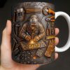Celebrate The Art Of Craftsmanship With This Welder-Inspired Design - Personalized Custom Coffee Mug - JBS016_MG