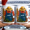 Celebrate The Hardworking Farmer With Farm Elements - Personalized Custom Coffee Mug - FAM368_MG