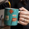 Celebrate the Heart of Healthcare, Nurse Scrubs and Medical Cross - Personalized Custom Coffee Mug - OFW010_MG