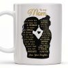 Celebrate The Simplistic Elegance Of Nature With This Floral Design, Flower And Plant - Personalized Custom Coffee Mug - MOM066_MG